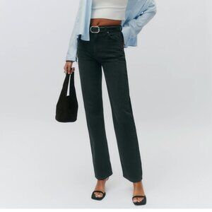 REFORMATION BRAND NEW WITH TAGS Abby High Rise Straight Jeans Size 25